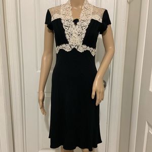 Mods International from VS b/w lace dress